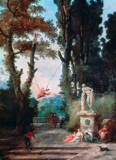 Die Schaukel, um 1777 von Robert Hubert