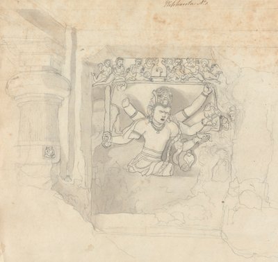Figur von Elephanta von Robert Mabon
