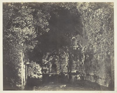 Die Grotte der Egeria, Rom von Robert MacPherson