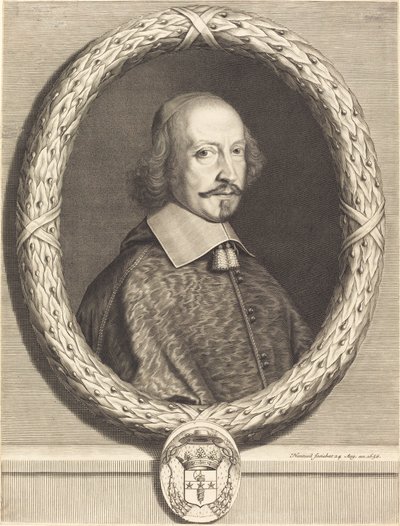 Kardinal Jules Mazarin von Robert Nanteuil