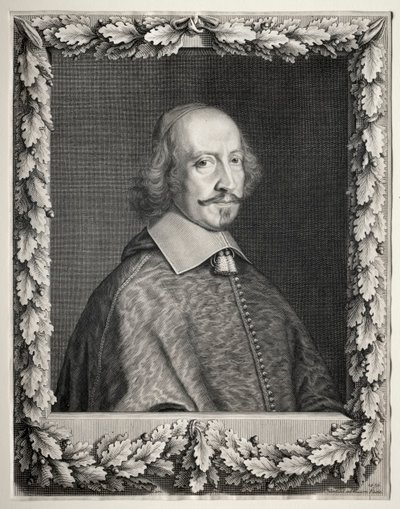 Kardinal Mazarin, 1656 von Robert Nanteuil