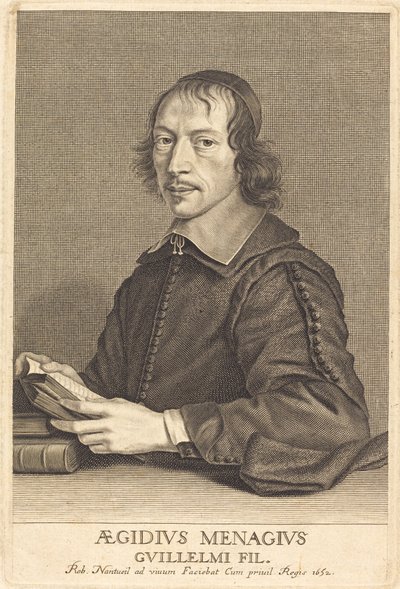 Gilles Menage von Robert Nanteuil