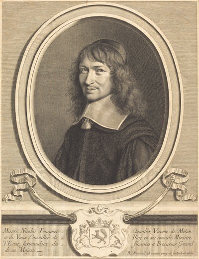 Nicolas Fouquet von Robert Nanteuil