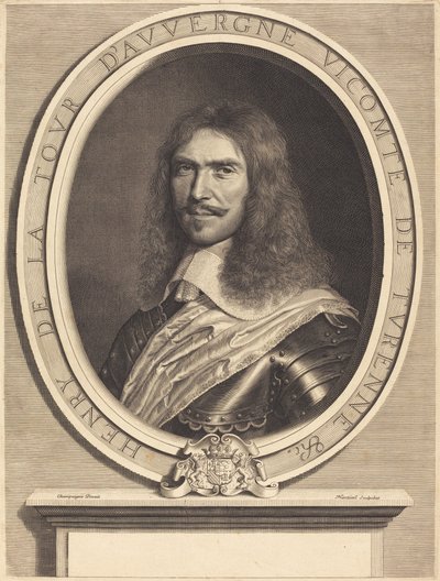 Marschall von Turenne von Robert Nanteuil after Philippe de Champaigne