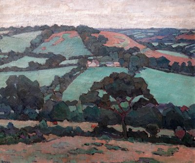 Brimley Hill, Devon von Robert Polhill Bevan