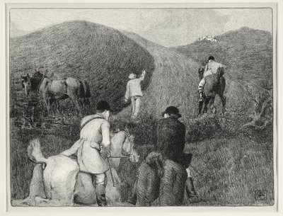 Jagdszene von Robert Polhill Bevan