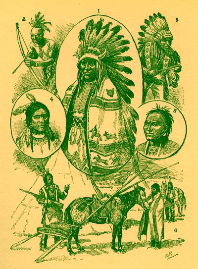 Amerikanische Indianer im 19. Jahrhundert von Robert Prowse