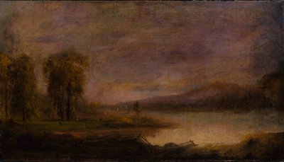 Landschaft mit See von Robert S. Duncanson