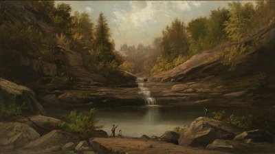 Bergsee von Robert Seldon Duncanson