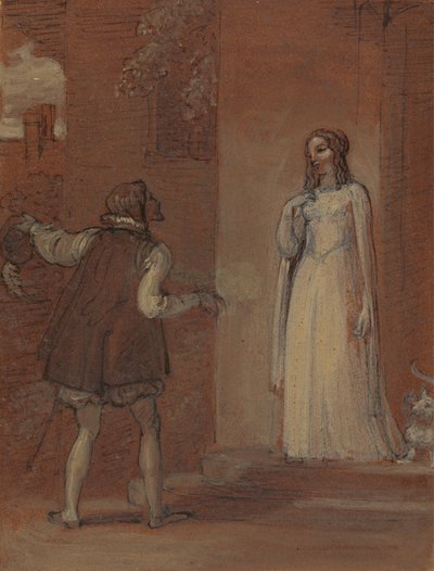 Anne Page und Slender von Robert Smirke