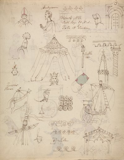 Studien aus einer französischen MSS-Bibelregistratur von Robert Smirke
