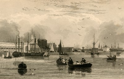 Liverpool, vom Mersey aus, Nr. III..., ca. 1830 von Robert Wallis