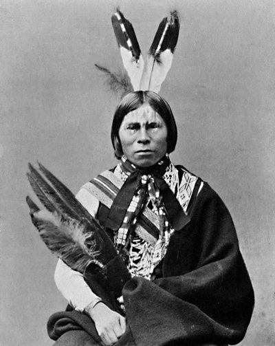 Ein Algonkin-Indianer, 1912 von Robert Wilson Shufeldt