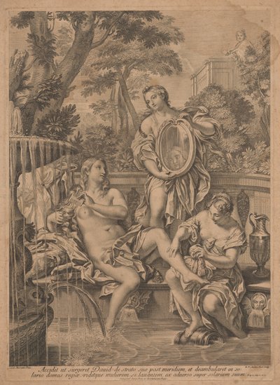 David und Bathseba von Robert van Audenaerde