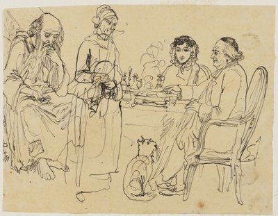 Almosen für die Armen von Rodolphe Bresdin