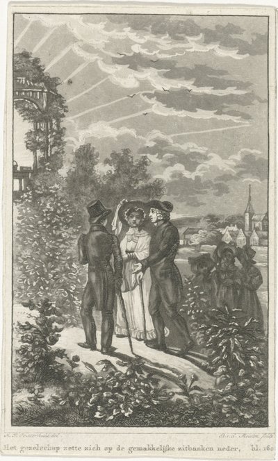 Besteigung eines Hügels von Roelof van der Meulen