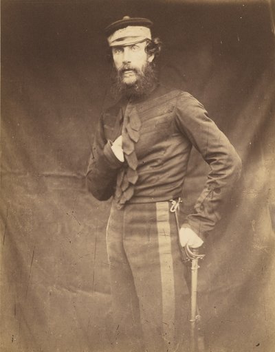 Oberst Harding, Kommandant in Balaklava von Roger Fenton
