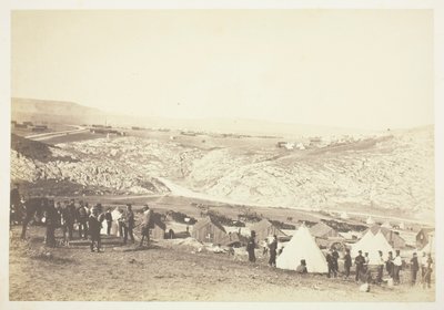 Lager der Pferdeartillerie, 1855 von Roger Fenton