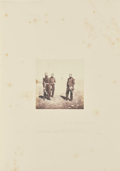 General Labousiniere und General Bevret von Roger Fenton