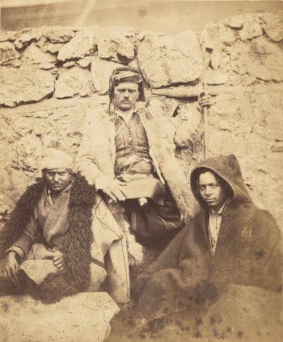 Gruppe kroatischer Häuptlinge von Roger Fenton
