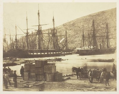Kopf des Hafens, Balaklava von Roger Fenton