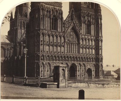 Lichfield Kathedrale von Nordwesten von Roger Fenton