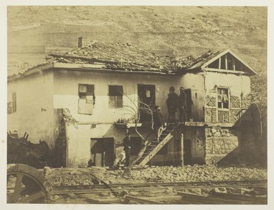 Das alte Postamt, Balaklava von Roger Fenton