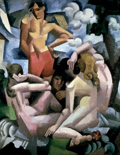 Die Badenden, 1912 von Roger de La Fresnaye