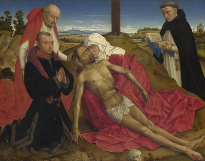 Pietà, ca. 1465 von Rogier van der, Weyden
