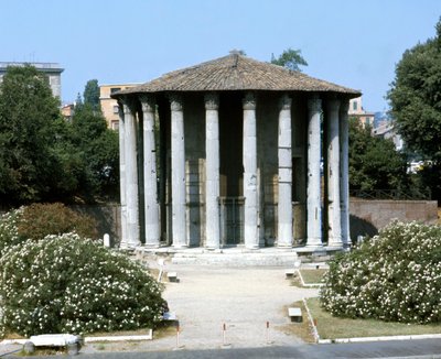 Tempel der Vesta in Rom von Roman