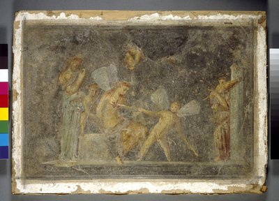 Wandmalerei, Pompeji, römisch, 1. Jahrhundert von Roman