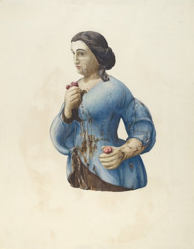Galionsfigur von Rosamond P. Gray