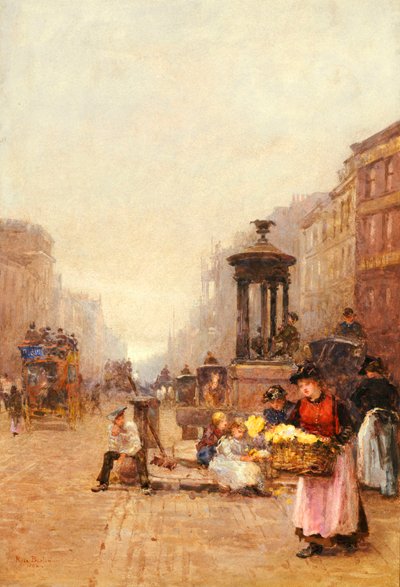 Blumenmädchen im Strand, 1892 von Rose Maynard Barton