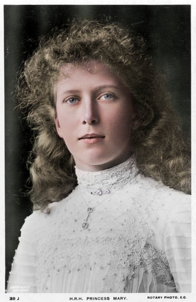 Prinzessin Mary des Vereinigten Königreichs, um 1910er Jahre von Rotary Photo