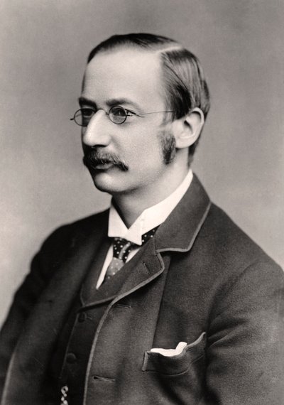 Sir Frederick Bridge 1844-1924, englischer Komponist, 1907 von Rotary Photo