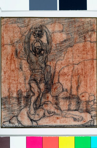 Perseus mit dem Kopf der Medusa, um 1915-19 von Rubaldo Merello