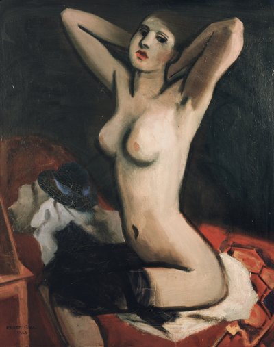 Frau bei ihrer Toilette von Rudolf Kremlicka