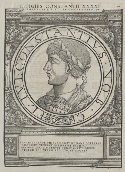 Römischer Kaiser Constantius II. von Rudolph Wyssenbach