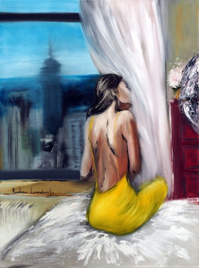 Kissenschlacht, 2022 von Ruslana Levandovska