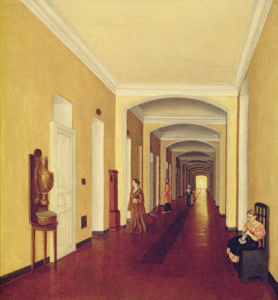 Innenraum im Golitsyn-Krankenhaus, ca. 1840 von Russian School