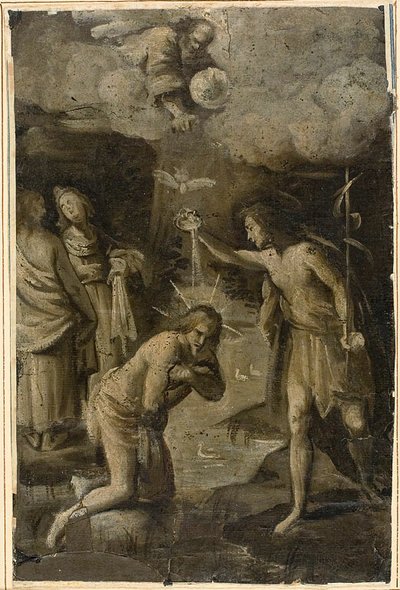 Taufe Christi von Rutilio Manetti