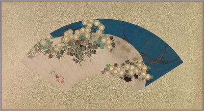 Chrysanthemen am Wasser von Sakai Hoitsu
