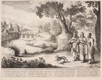 Pilger nach Emmaus von Salomon Savery