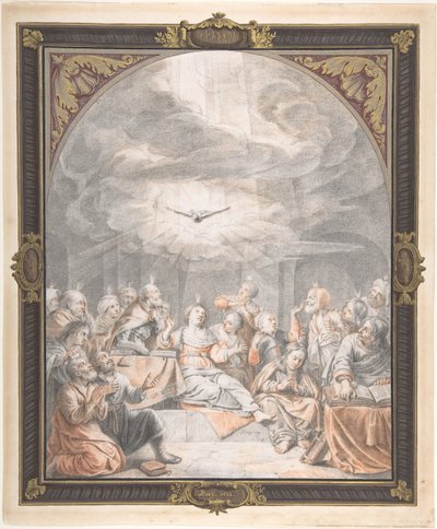 Pfingsten, frühes bis mittleres 17. Jahrhundert von Salomon de Bray