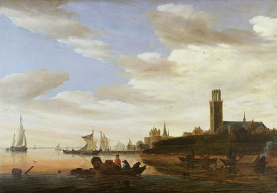 Haarlem, 1667 von Salomon van Ruisdael or Ruysdael