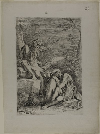 Der Traum des Äneas von Salvator Rosa