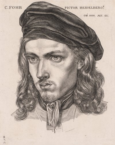 Porträt von Carl Philipp Fohr von Samuel Amsler