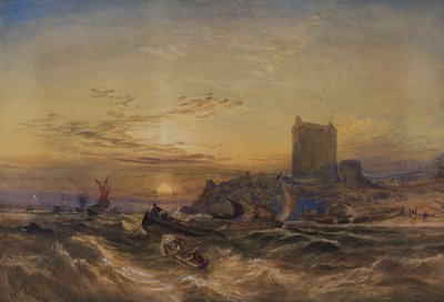 Broughty Castle von Samuel Bough