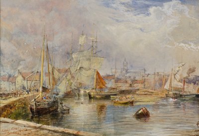 Kirkwall Hafen von Samuel Bough