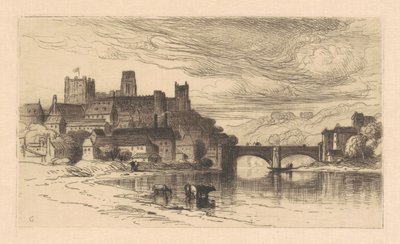 Durham, England von Samuel Colman